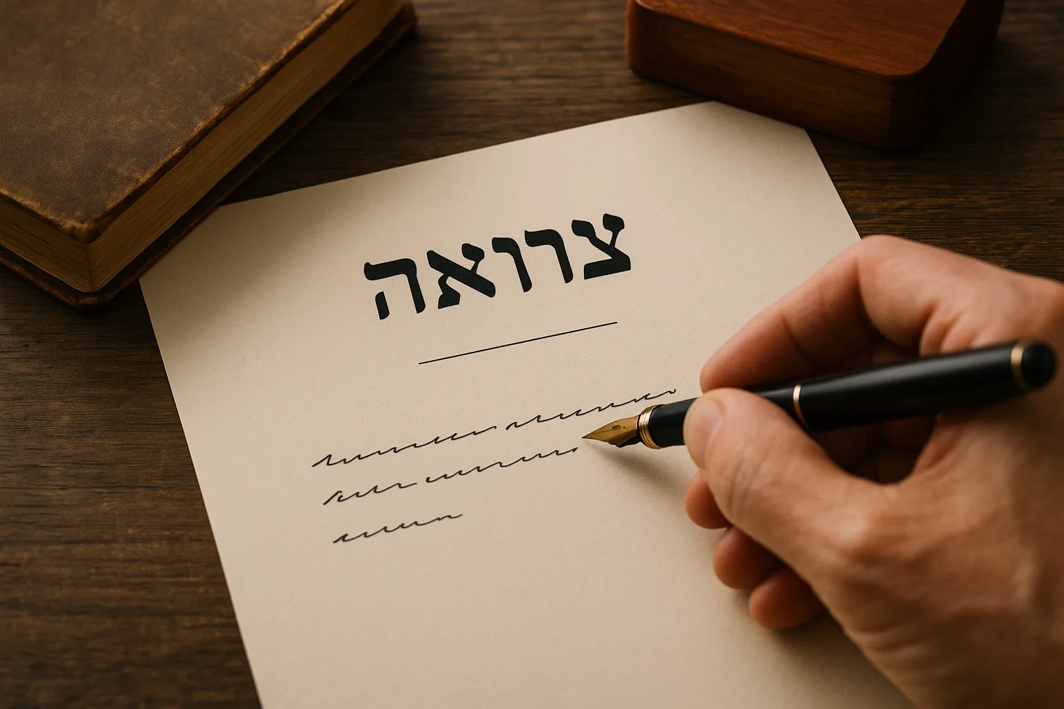 כתיבת צוואה