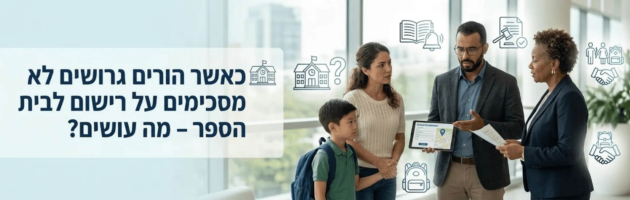 כאשר הורים גרושים לא מסכימים על רישום לבית הספר – מה עושים? – עו״ד ומגשרת - ד''ר דינה ארליך-חו…